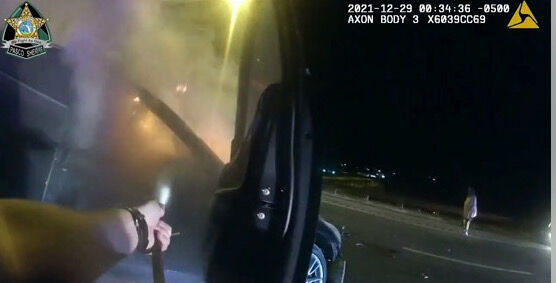 Video shows Pasco deputies rescuing driver trapped in burning car